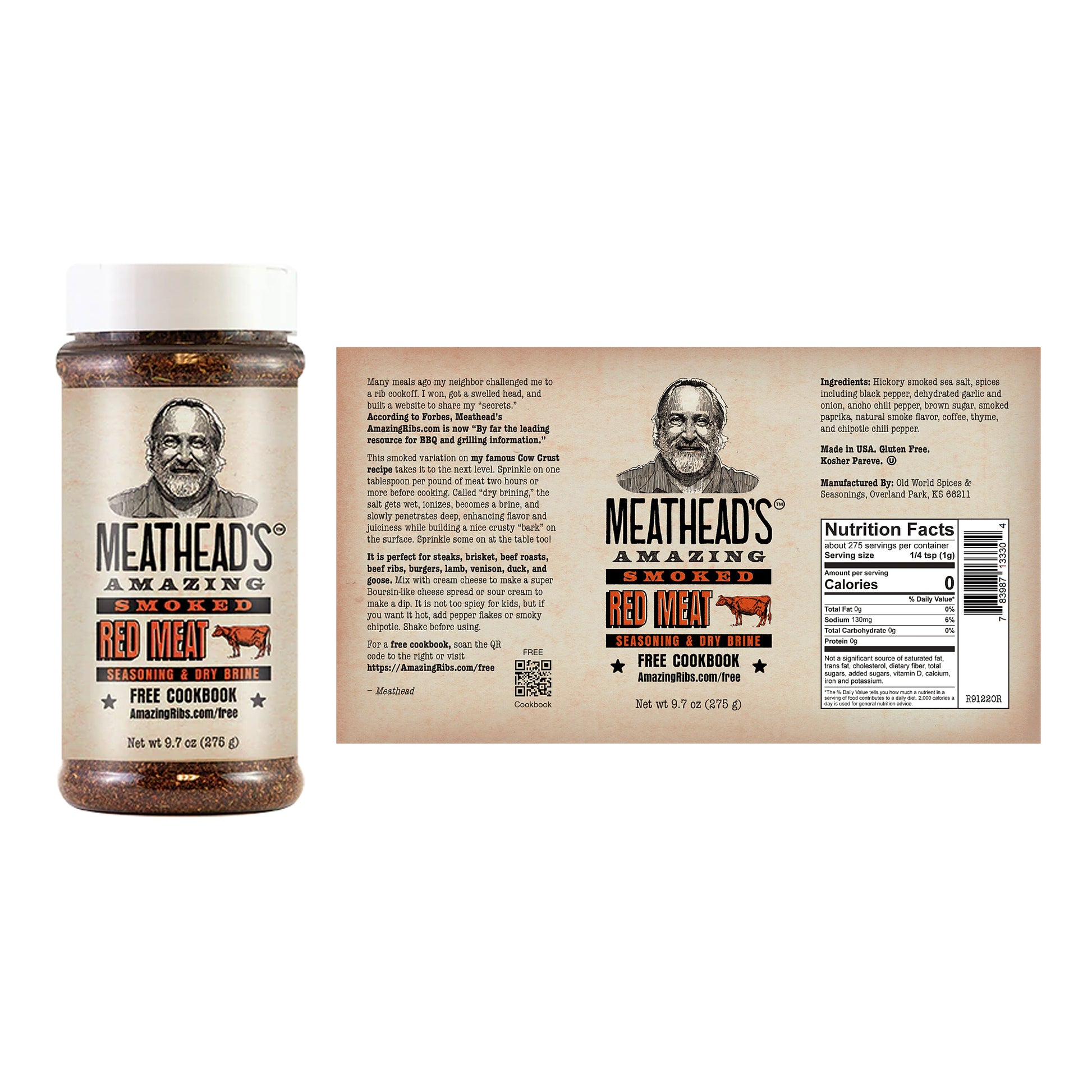 Meathead's Amazing Smoked Red Meat Seasoning & Dry Brine