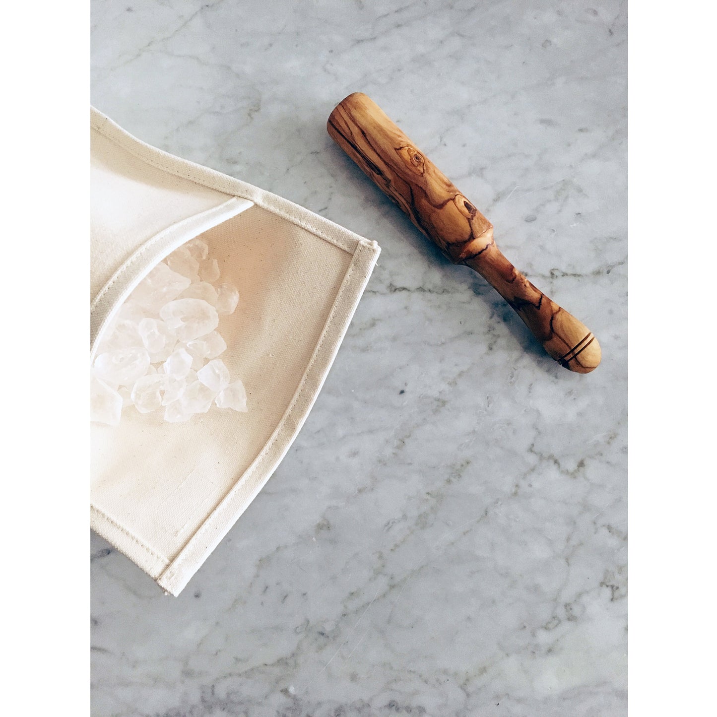 Muddler de madera de olivo