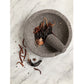 Large (12 inch) Mexican Molcajete Bowl | Hand-carved 100% Volcanic Stone | Molcajete Mexicano de Piedra Volcanica Grande | 8 Cup Capacity