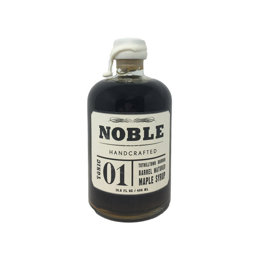 Noble Tonic 01: jarabe de arce envejecido en barril, 15,2 oz 