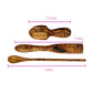 Juego de herramientas de barra de madera de olivo: incluye mortero de madera de olivo, escariador de cítricos y cuchara para agitar (juego de 3)