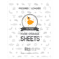 OVTENE Food Storage Sheets for Cheese, Meat, and Produce - Keeps Food Fresher (20 Sheets) Longer