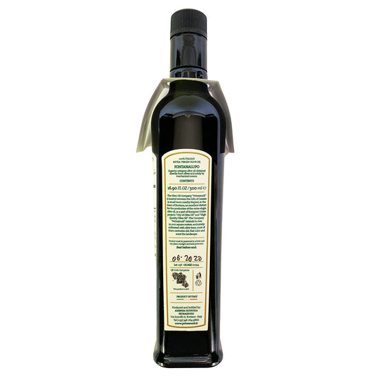 Petrazzuoli Fontana Lupo Aceite de Oliva Virgen Extra 100% Italiano (Cosecha 2021) 500ml