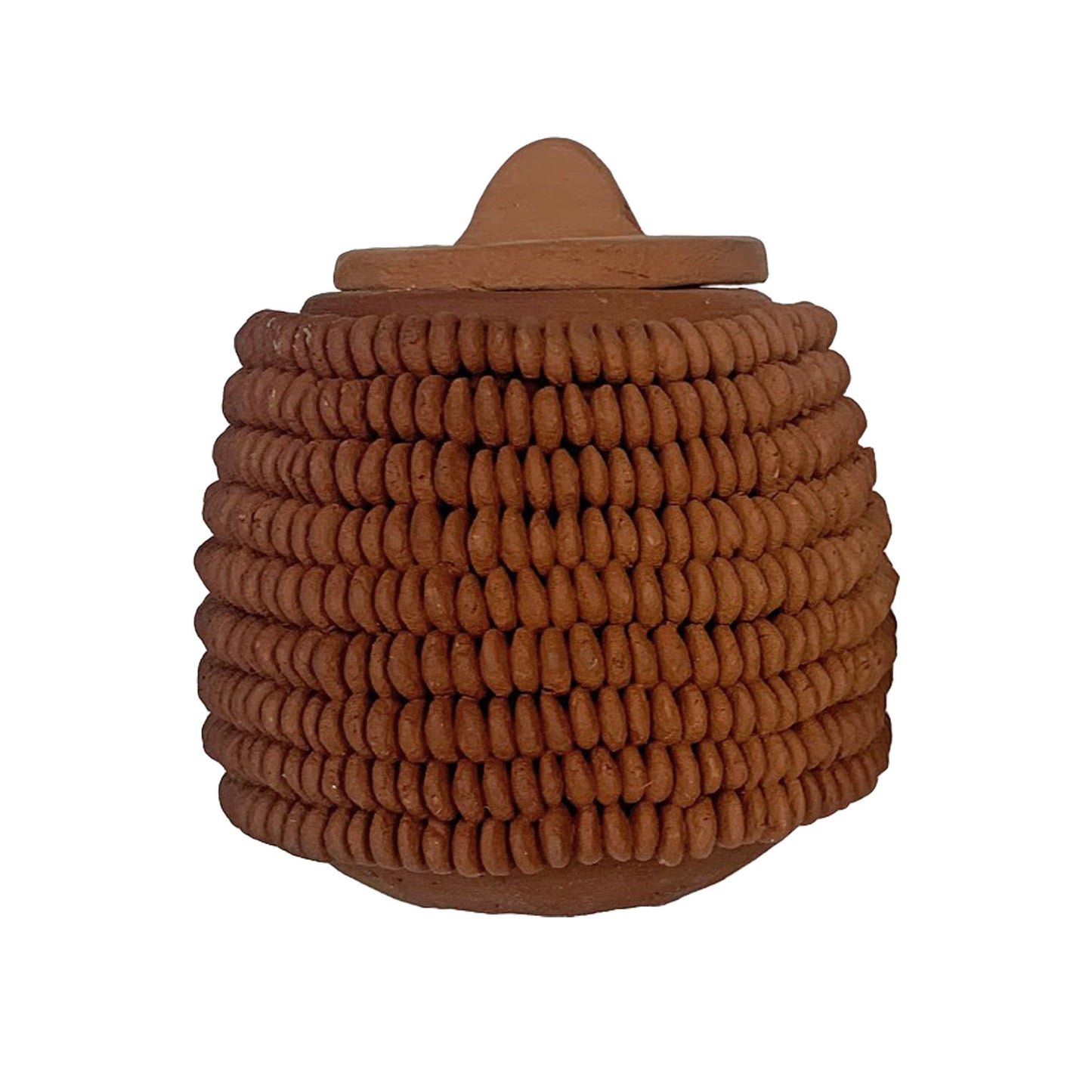 Red Clay Mexican Candles - Hand Poured Lavender Scented Soy Wax Candle - Artisan Made in Mexico