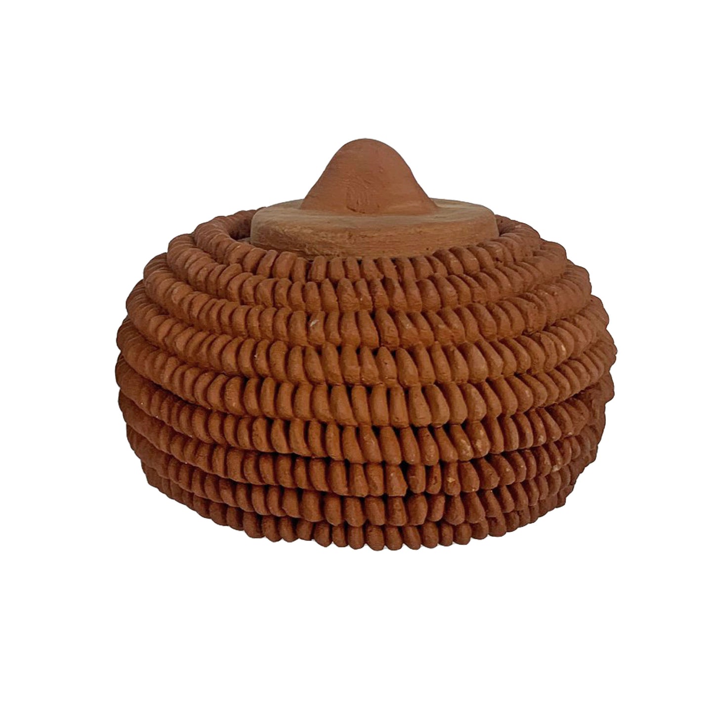 Red Clay Mexican Candles - Hand Poured Lavender Scented Soy Wax Candle - Artisan Made in Mexico