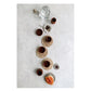 Oaxacan Red Clay Mezcal Copitas Tasting Set with or without Sal de Gusano (Agave Worm Salt)