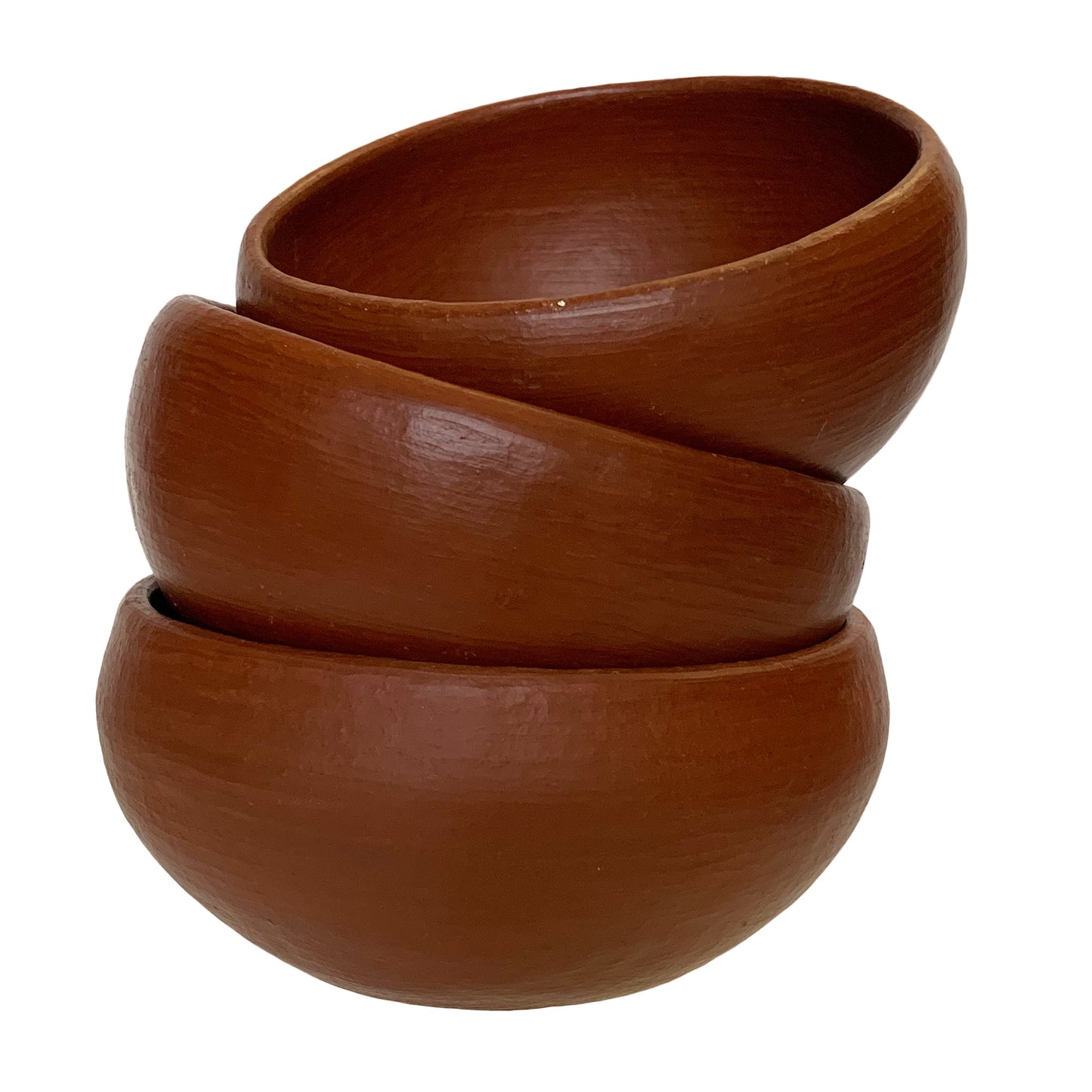 Red Clay Artisan Bowls and Plates Handmade in Oaxaca, Mexico