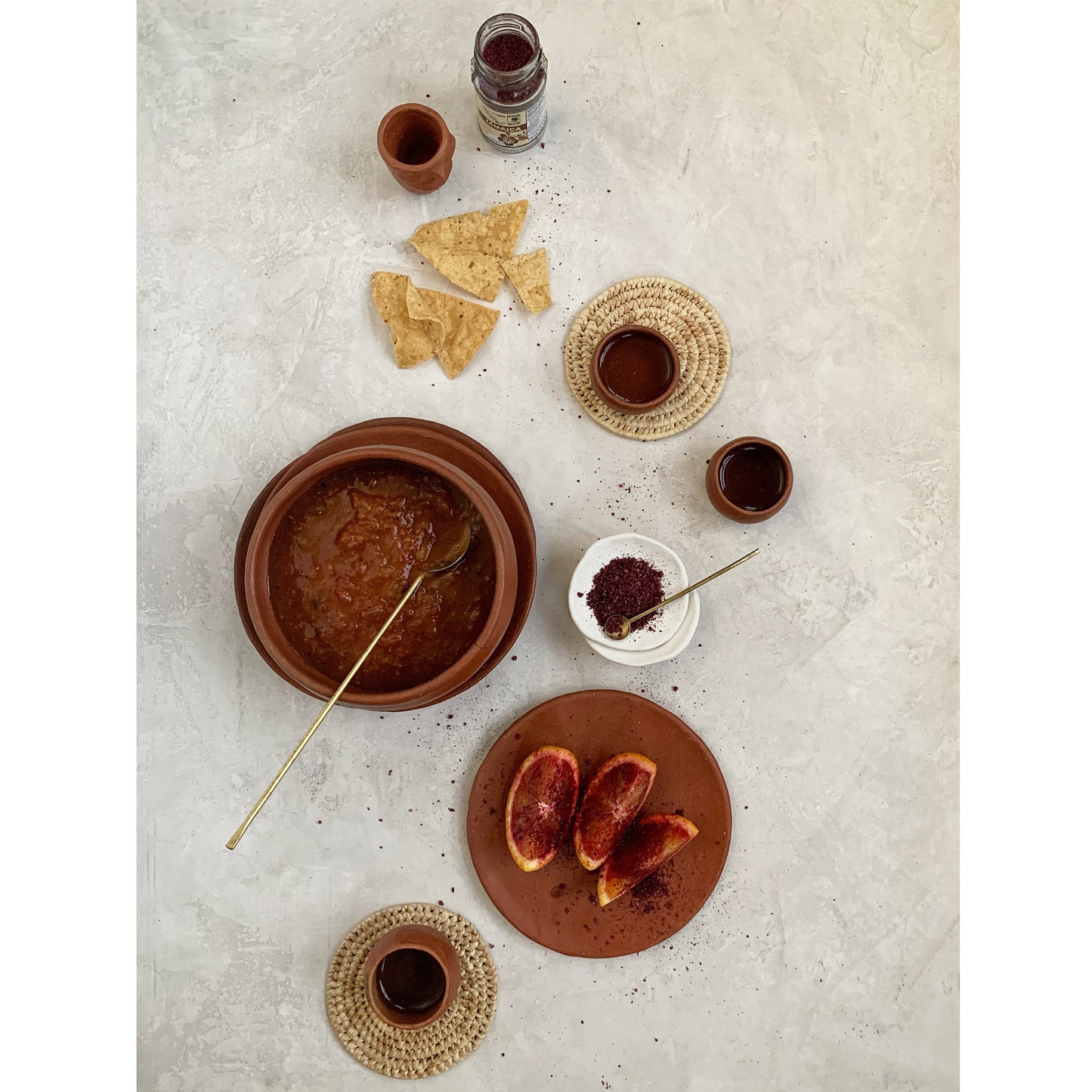 Red Clay Artisan Bowls and Plates Handmade in Oaxaca, Mexico