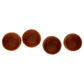 Red Clay Artisan Mezcal Copitas 1oz (wide mouth) - Handmade in Oaxaca, Mexico - Pack of 4