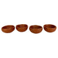 Red Clay Artisan Mezcal Copitas 1oz (wide mouth) - Handmade in Oaxaca, Mexico - Pack of 4