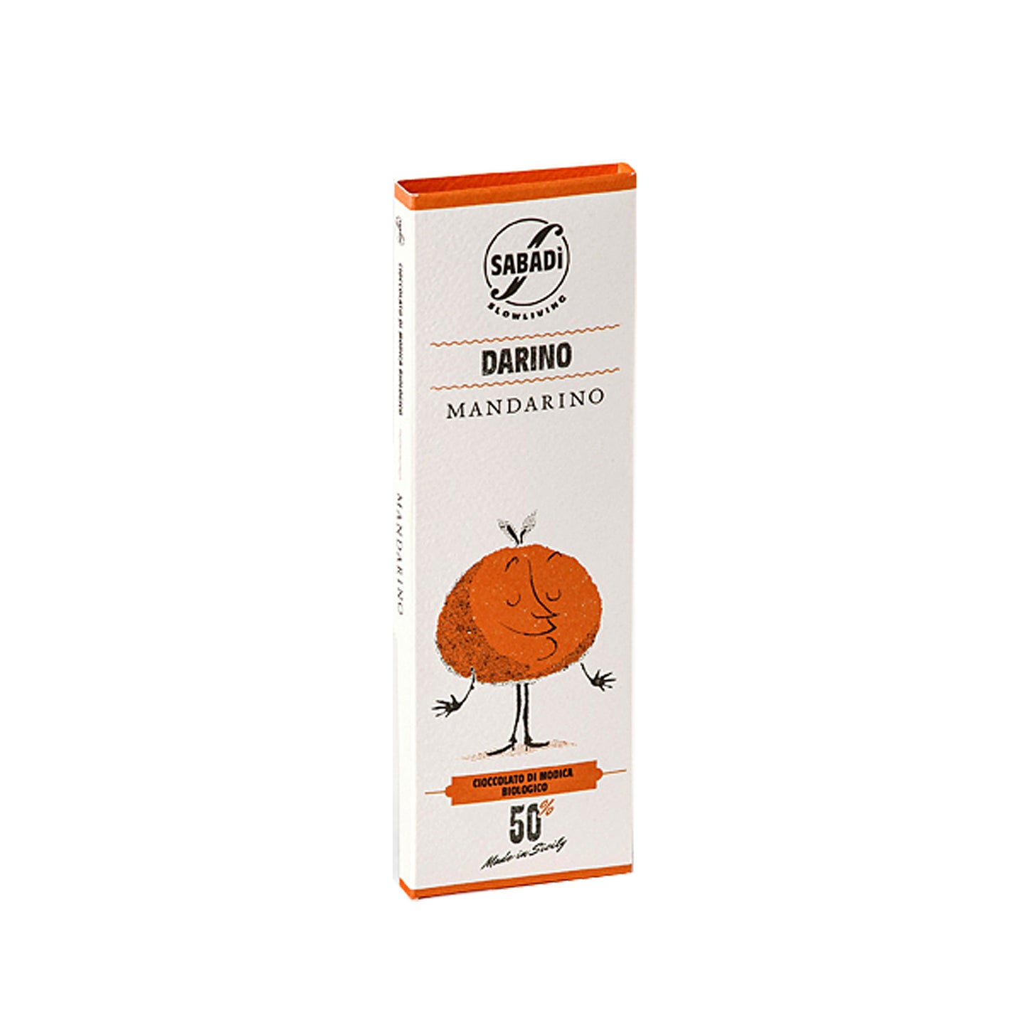 Sabadi Chocolate Modica Orgánico con Mandarina 1.76 oz