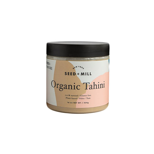 Seed + Mill Tahini orgánico, 16 onzas 