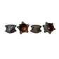 Burnt Clay Spiked Mezcal Cups | Copitas | Clay Shot Glasses | Atzompa Pottery | Handmade in Oaxaca, Mexico