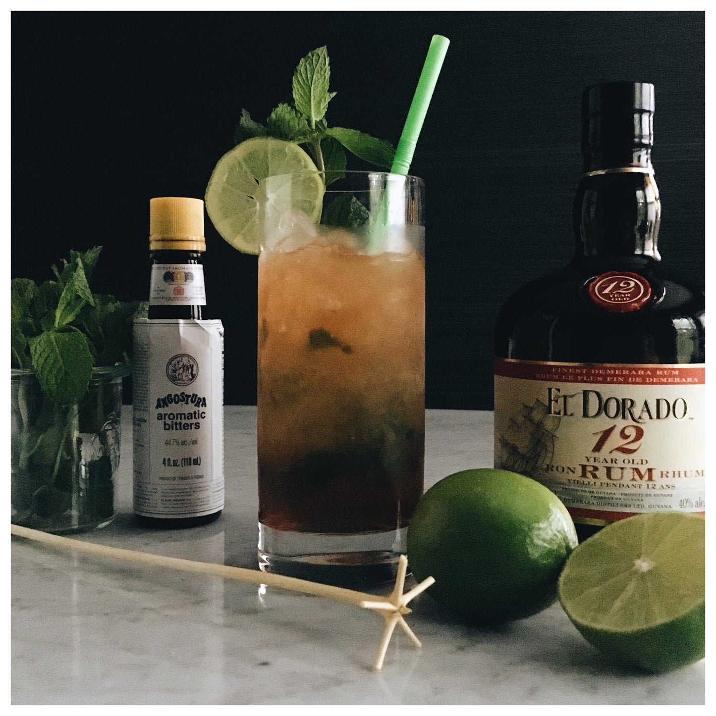 Traditional Swizzle Stick aka le Bois Lélé from Martinique