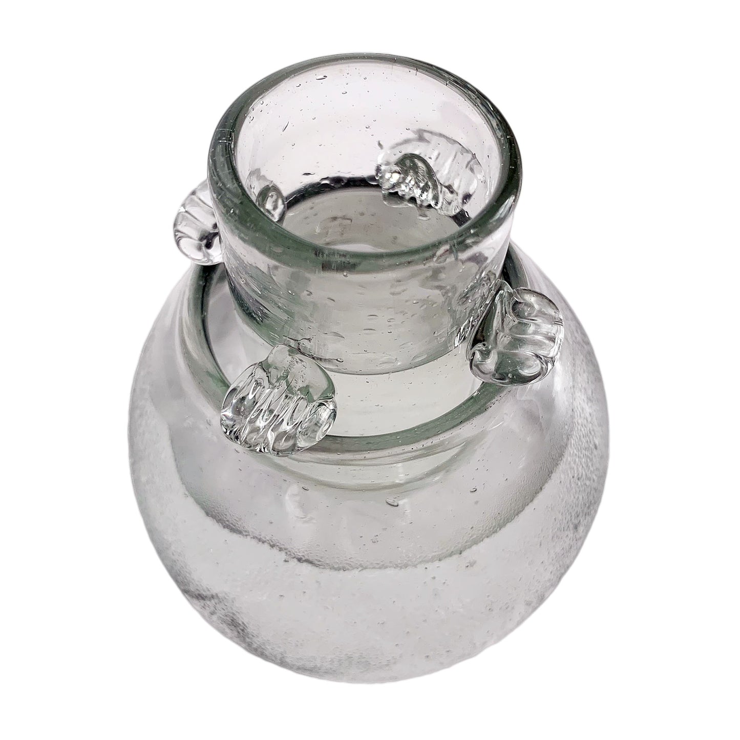 Hand Blown Tequila Shot Glass and Cooler | Vaso Tequilero Kit - Hand Made in Guatemala out of Recycled Glass  *This listing is for one kit*