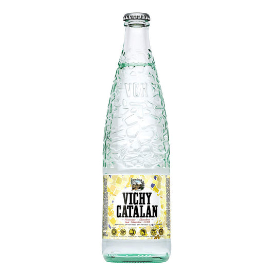 Agua Mineral con Gas Vichy Catalan de España | 500 ml (16,9 onzas líquidas)