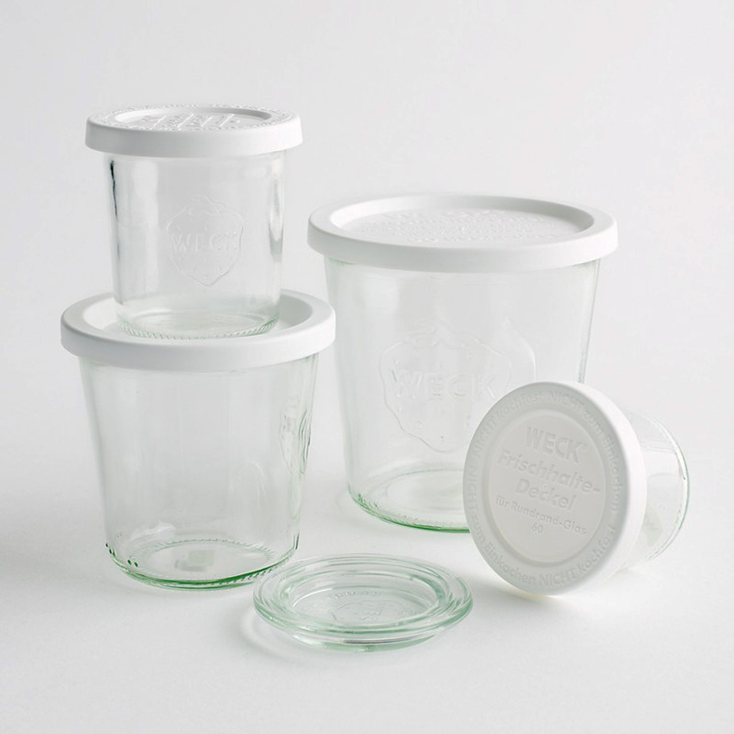 Weck Jar Keep-Fresh Plastic Lids (Pack of 6)