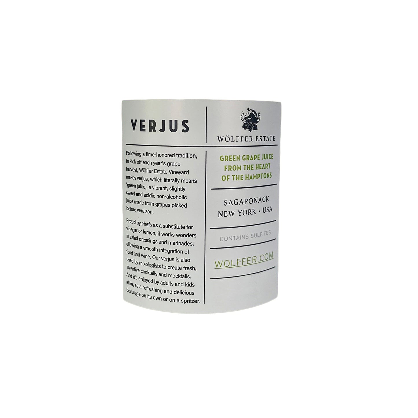 Wolffer Estate Verjus Blanc 750ml